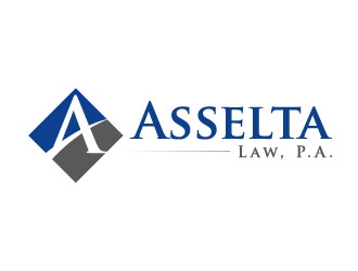Asselta Law, P.A. logo design by J0s3Ph