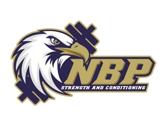 North Broward Prep(or acronym: NBP) Strength and Conditioning logo design by DreamLogoDesign