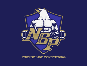 North Broward Prep(or acronym: NBP) Strength and Conditioning logo design by ajwins