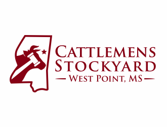Cattlemens Stockyard     West Point, MS logo design by agus