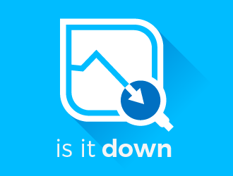 Is it Down  logo design by SOLARFLARE