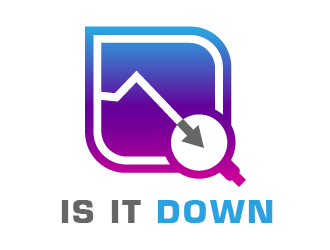 Is it Down  logo design by SOLARFLARE
