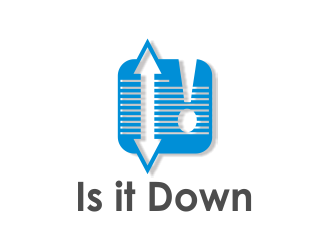 Is it Down  logo design by Nafaz