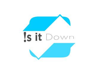 Is it Down  logo design by Nafaz