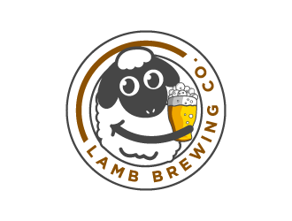 Lamb Brewing Co. logo design by torresace