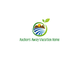 Anchors Away Vacation Home logo design by Greenlight