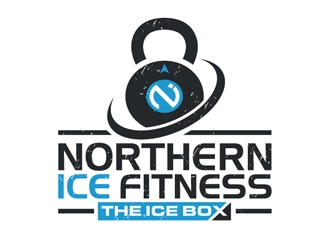 Northern ICE Fitness logo design by gogo