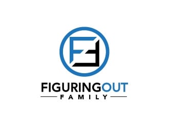 Figuring Out Family logo design by usef44