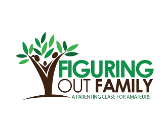 Figuring Out Family logo design by moomoo