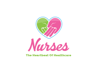 Nurses: The Heartbeat Of Healthcare logo design by PRN123