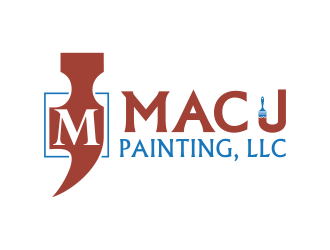 MAC J PAINTING, LLC logo design by cahyobragas
