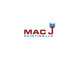 MAC J PAINTING, LLC logo design by bricton