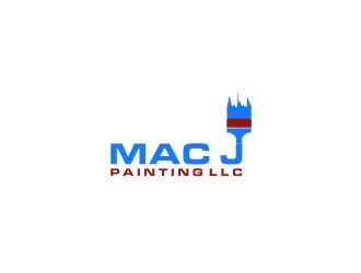 MAC J PAINTING, LLC logo design by bricton