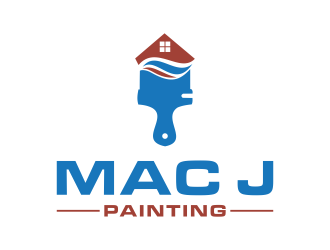 MAC J PAINTING, LLC logo design by RIANW