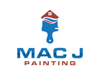 MAC J PAINTING, LLC logo design by RIANW