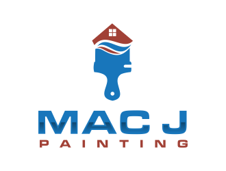 MAC J PAINTING, LLC logo design by RIANW