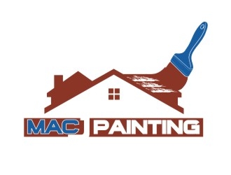 MAC J PAINTING, LLC logo design by aladi