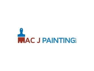 MAC J PAINTING, LLC logo design by logogeek
