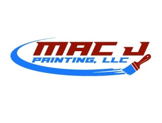 MAC J PAINTING, LLC logo design by daywalker