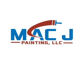 MAC J PAINTING, LLC logo design by jenyl