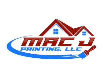 MAC J PAINTING, LLC logo design by daywalker