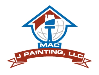 MAC J PAINTING, LLC logo design by Aadisign