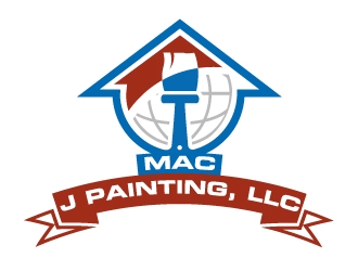 MAC J PAINTING, LLC logo design by Aadisign