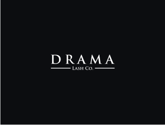 Drama Lash Co. logo design by logitec