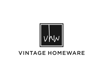 Vintage HomeWare logo design by alby