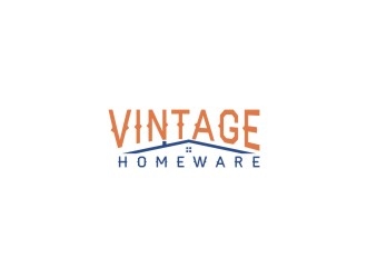Vintage HomeWare logo design by bricton