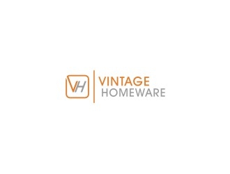 Vintage HomeWare logo design by bricton