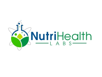 NutriHealth Labs logo design by nexgen