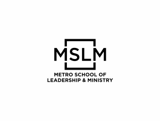 Metro School of Leadership & Ministry  logo design by ammad