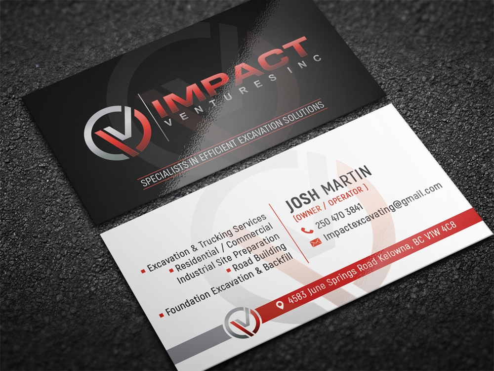Impact Ventures Inc. logo design by aamir
