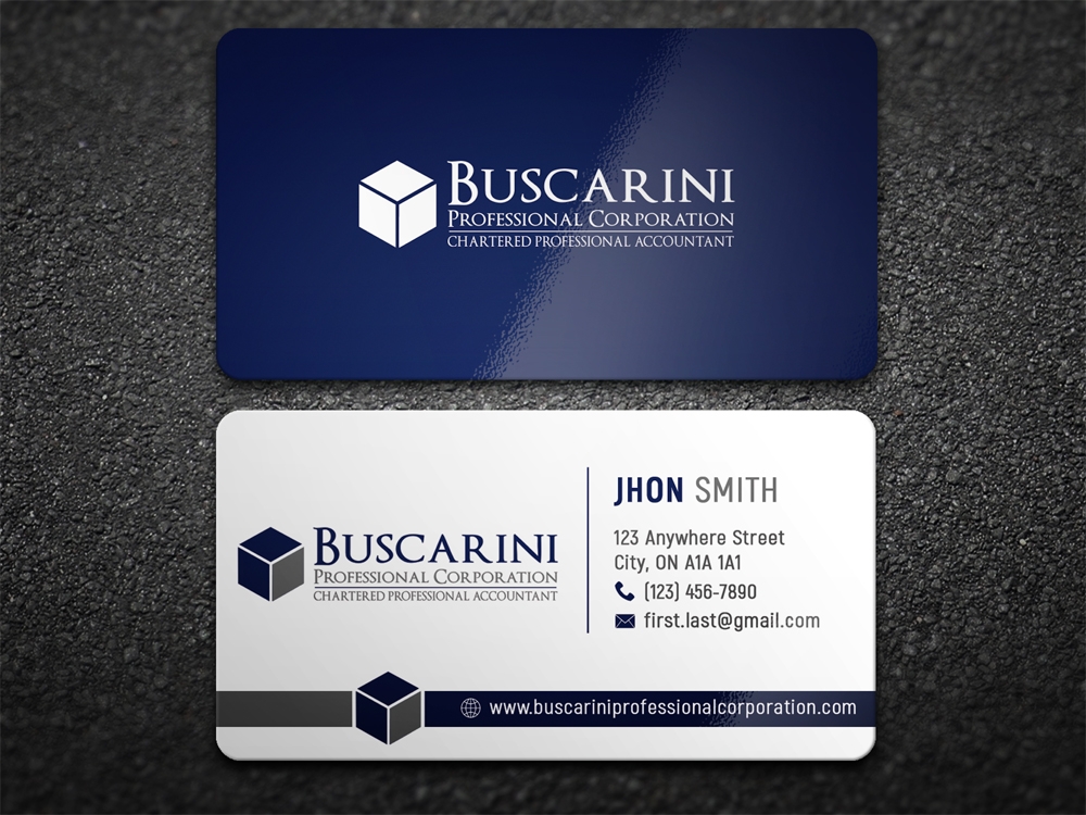 Buscarini Professional Corporation logo design by aamir