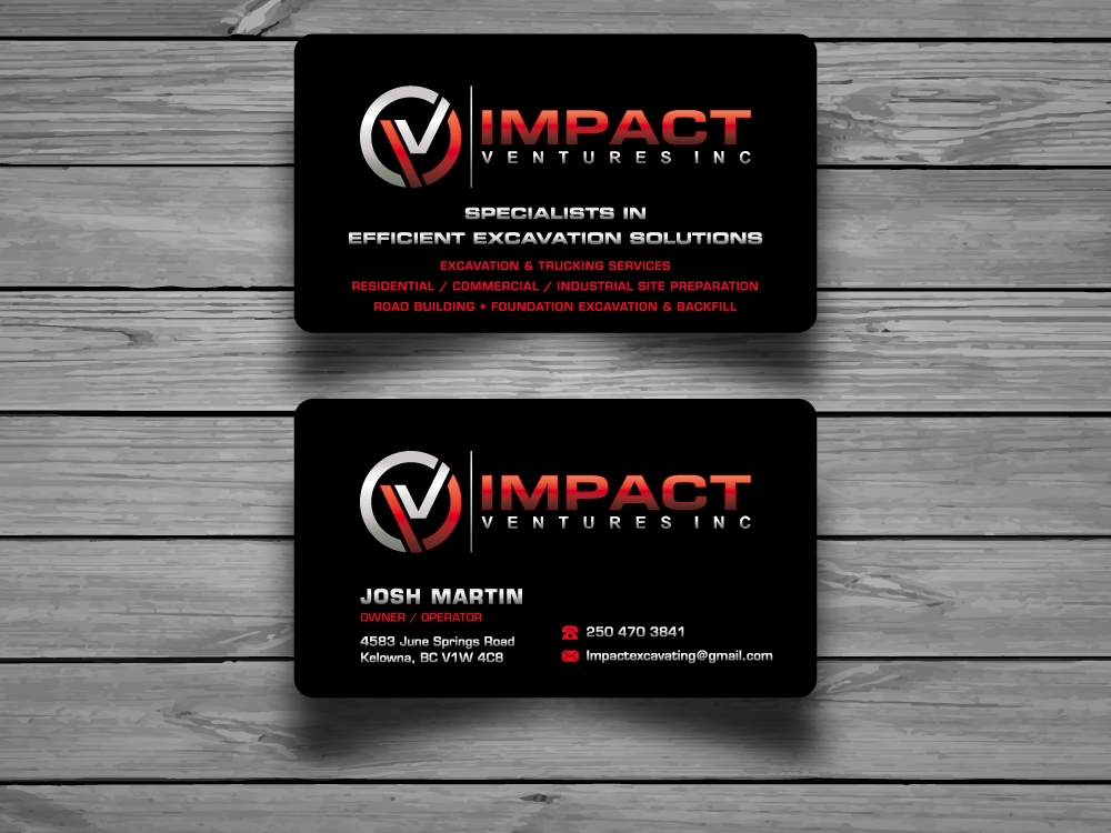 Impact Ventures Inc. logo design by labo