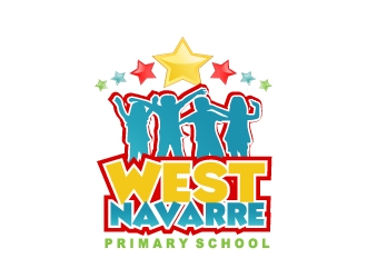 West Navarre Primary School logo design by samuraiXcreations