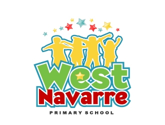 West Navarre Primary School logo design by samuraiXcreations