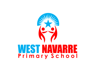 West Navarre Primary School logo design by giphone