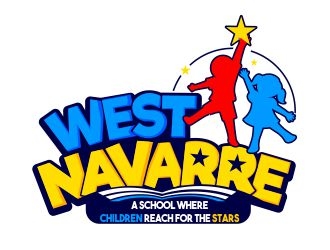 West Navarre Primary School logo design by veron