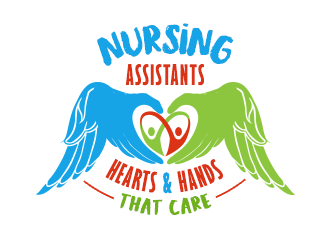 Nursing Assistants: Hearts & Hands That Care logo design by Sarathi99