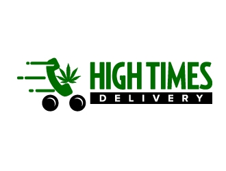 High Times Delivery logo design by jaize