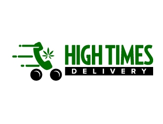 High Times Delivery logo design by jaize