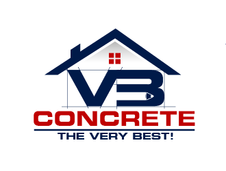 VB Concrete logo design by THOR_