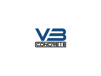 VB Concrete logo design by blessings