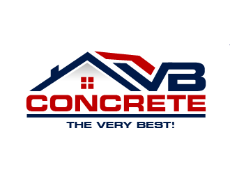 VB Concrete logo design by THOR_