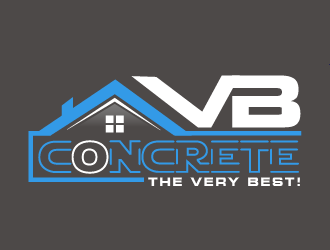 VB Concrete logo design by THOR_