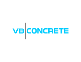 VB Concrete logo design by tukangngaret
