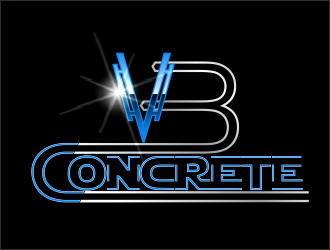 VB Concrete logo design by bosbejo
