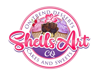 Shells Art CQ logo design by DreamLogoDesign